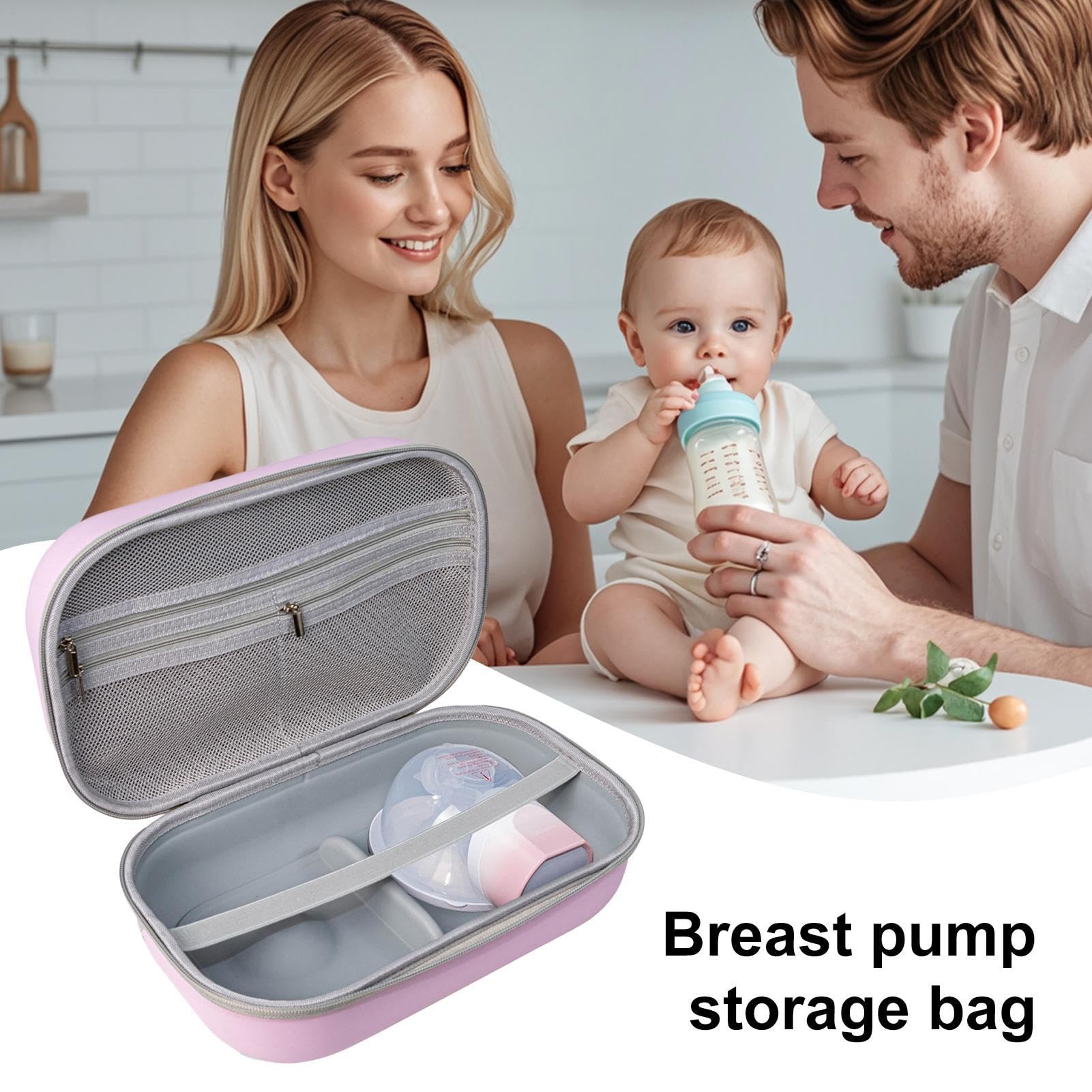 Sac de rangement pour tire-lait | Étui de transport facile à transporter réglable pour les soins infirmiers, le travail en plein air, les voyages, les femmes, la, la mère