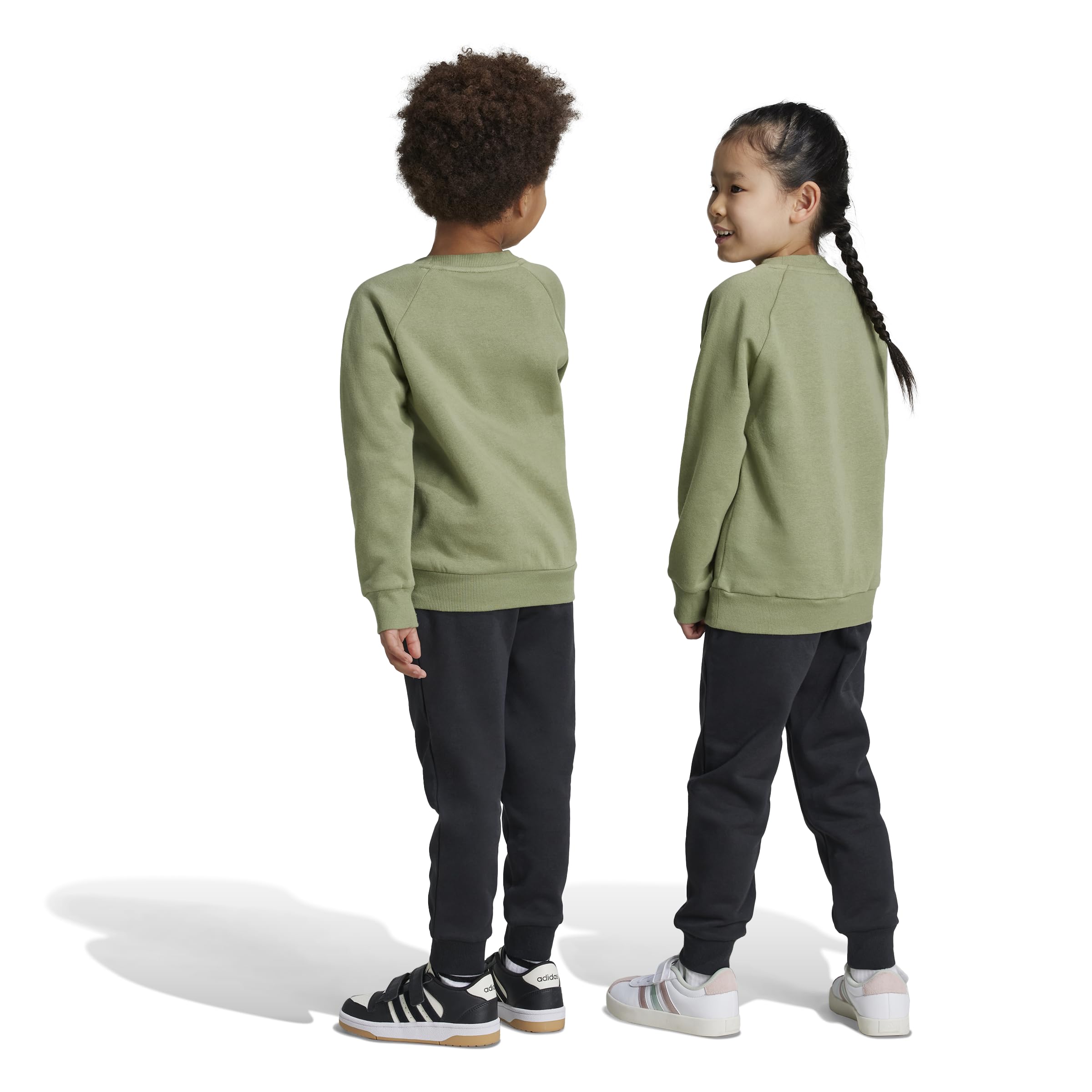 adidas Essentials Ensemble polaire Logo 4-5 ans, Vert, 4 ans