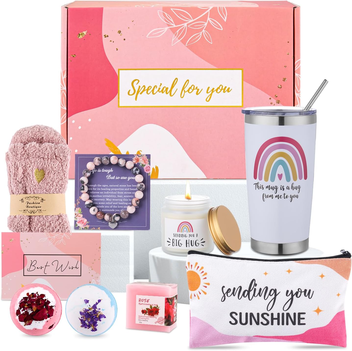 Get Well Soon Gifts for Women, Care Package Get Well Gift