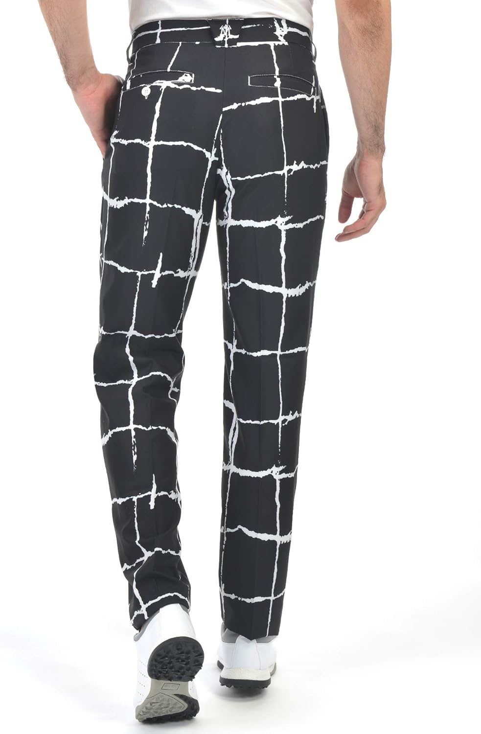 Bakery Men's Golf Pants Stretch Lightweight Straight Relaxed Fit Flat Front Pants - Image 3