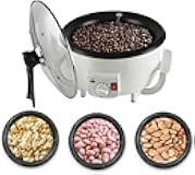 BTURYT Coffee to Roast Machine, Domestic Coffee Electrical Machine, Nut, Peanuts, Cashews, Adjustable Temperature, Capacity: 800g, for Peanut Roasting/Coffee/Soy