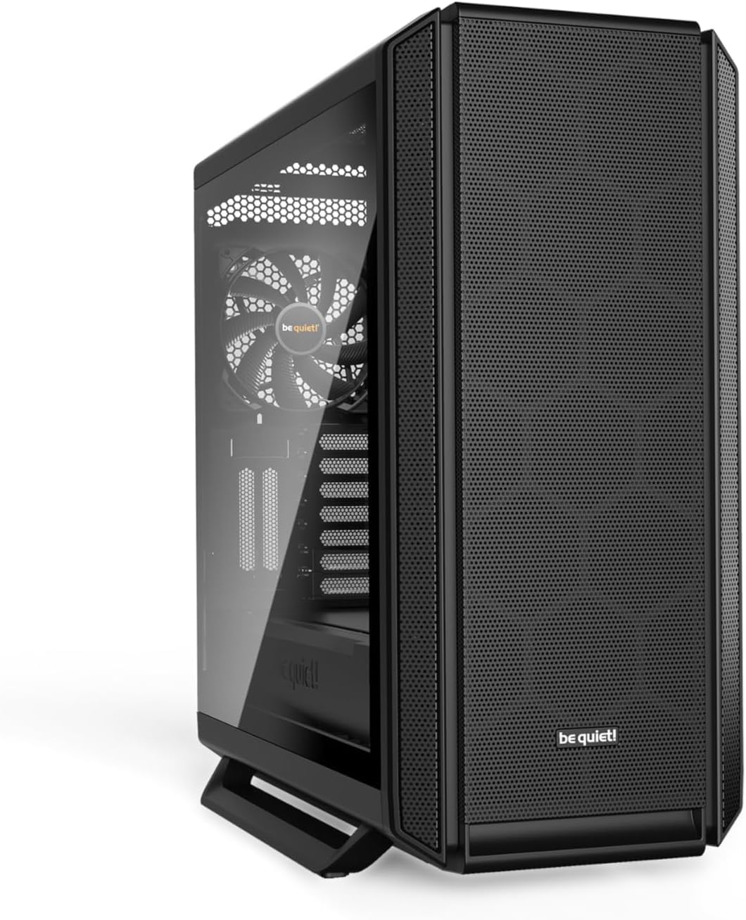 be quiet! Silent Base 802 Window Black PC-Gehäuse, 3X Pure Wings 2 140mm, 2 austauschbare Top- und Frontcover, entkoppeltes Mainboardtray