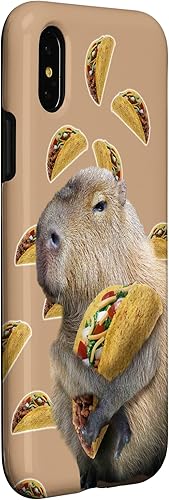 Miniatura 9 de iPhone 13 Pro Capybara Capybaras Comiendo Tacos Tacos, divertido estuche lindo