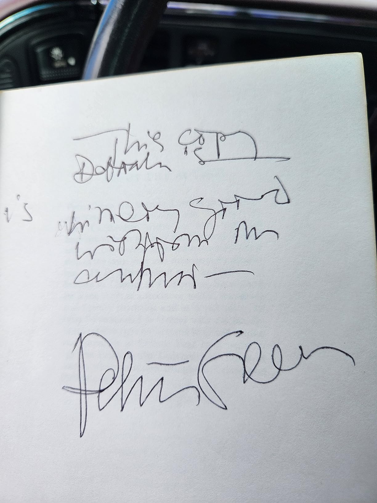 Wrong author pic and bio