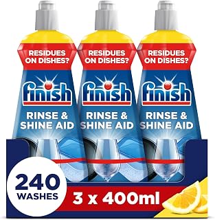 Finish Dishwashing Rinse Aid Lemon 400 ml pof 3 (3X400 ml) Price In India