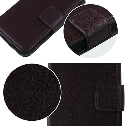 Miniatura 5 de Funda de cuero genuino TPU carcasa de silicona para Xiaomi 12S Ultra 6.73 "Wallet Premium Flip Protection Cover Skin Pouch con ranura para tarjeta