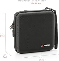 Vista 6 de RLSOCO Estuche de transporte externo USB para LG Electronics 8X, Dell DW316, Verbatim Blu-ray Writer, Apple USB Superdrive, ASUS, Pioneer