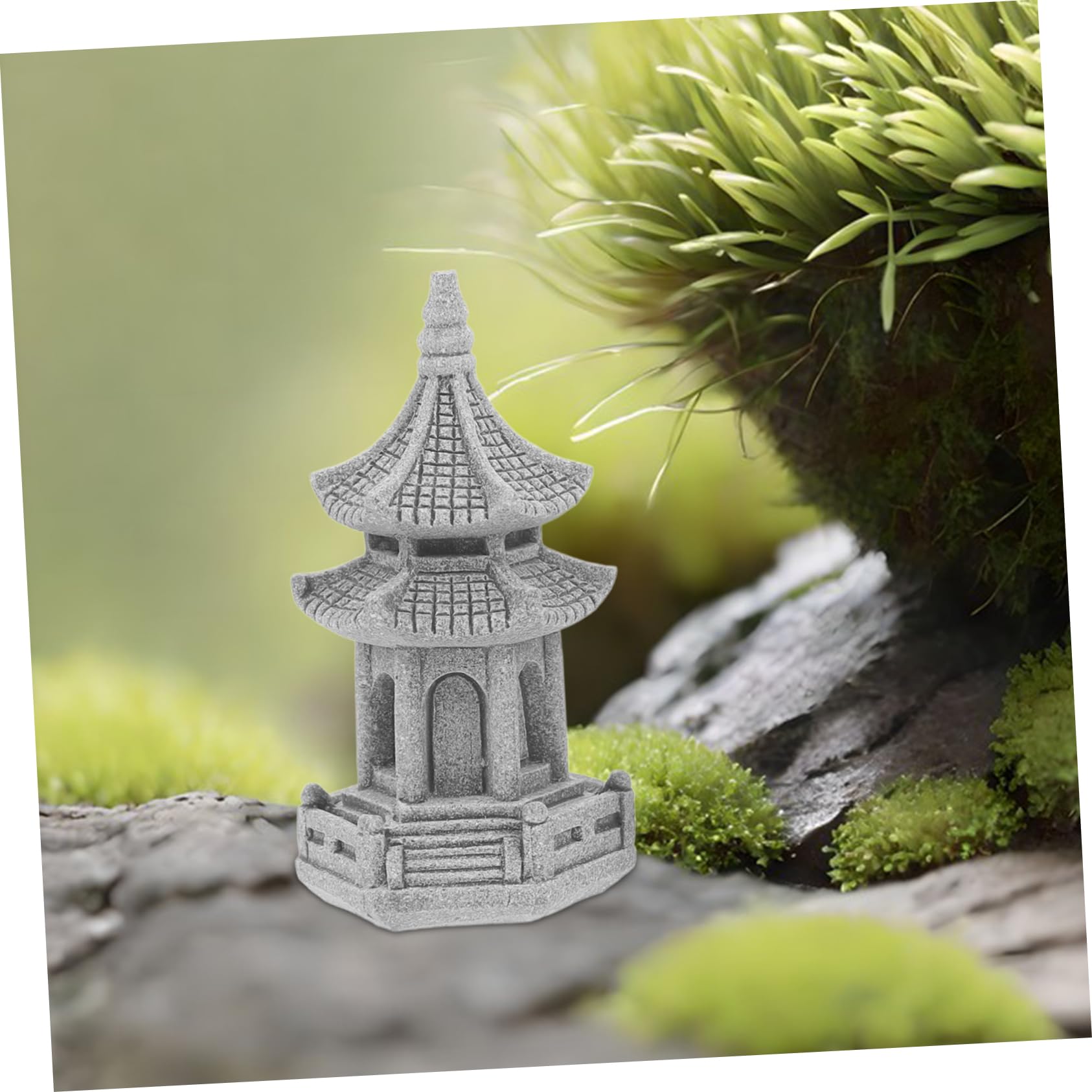 BESPORTBLE 15stücke Teiliges Garten Bonsai Dekoration Mini Landschafts Pavillon Gartenfiguren Für Blumenbeete Und Bonsai Landschaften