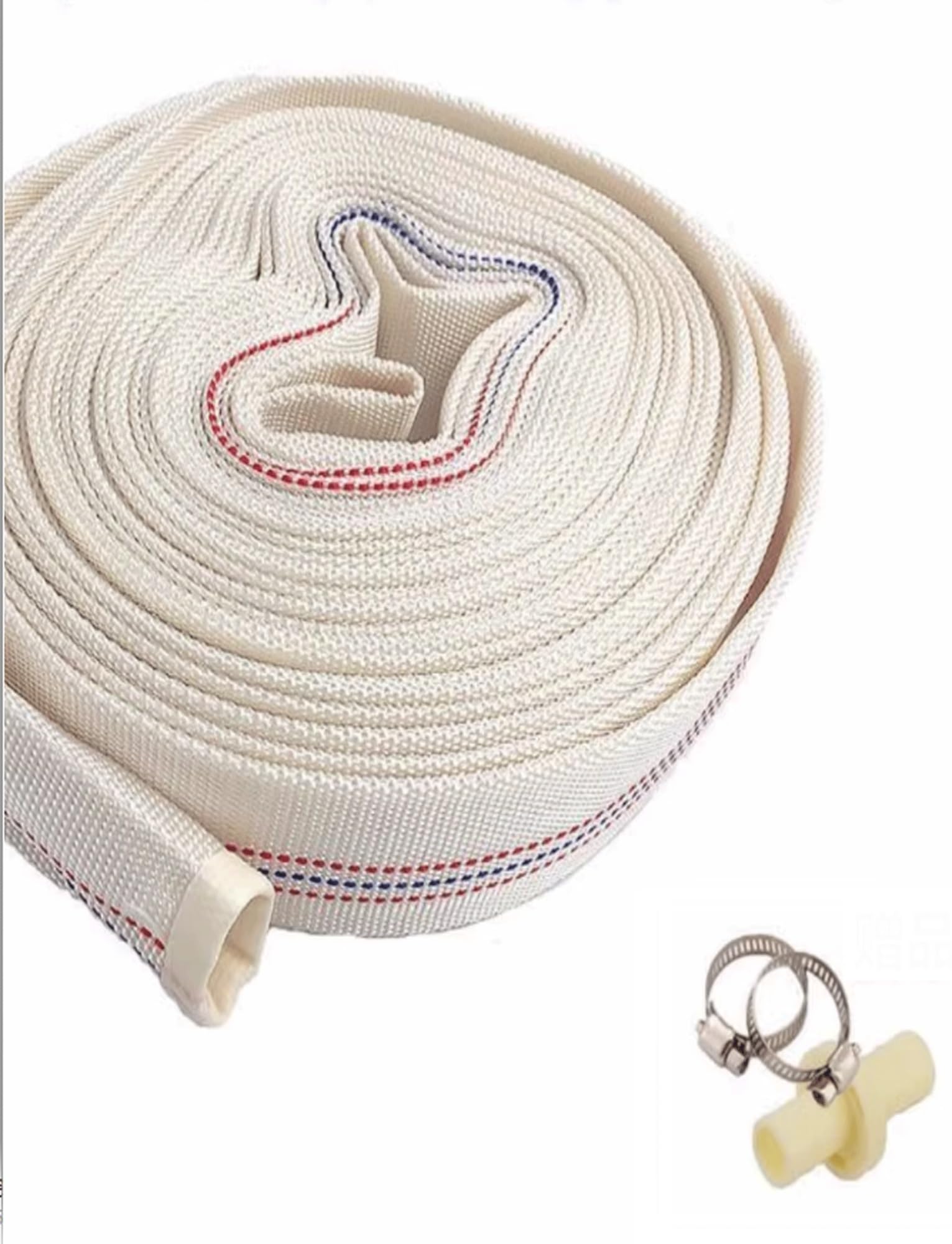 Wdwdw 1In Lay Flat Water Discharge Hose,Backwash Drain Hose