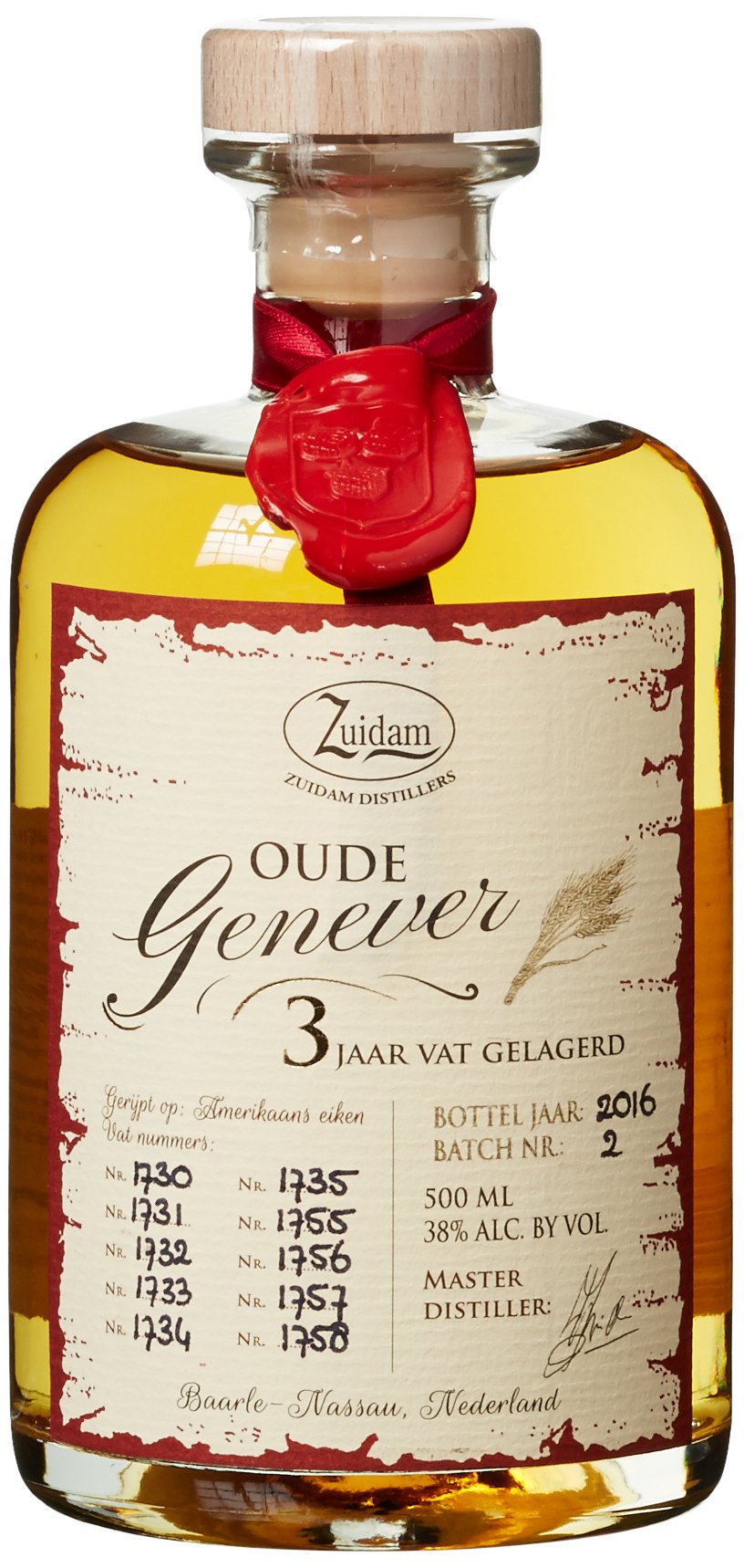 Zuidam Zeer Oude Genever Single Barrel (1 x 0.5 l)