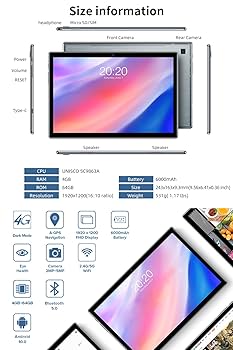 TECLAST P20HD 10.1 インチ 4GB メモリー 64GB RO img_2_4d8c155c-b956-4da8-9c11-