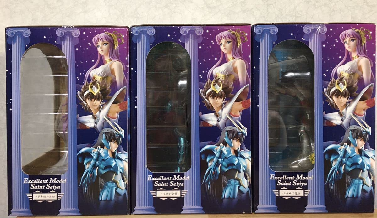 MegaHouse - メガハウス　エクセレントモデル　聖闘士星矢　アテナ・ドラゴン紫龍・ペガサス星矢 聖闘士星矢 ドラゴン紫龍 | メガホビ MEGAHOBBY STATION
