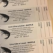 amazoncom avery blank printable tickets tear away stubs perforated