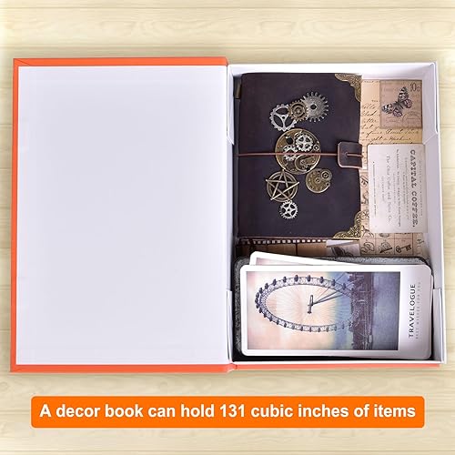 Miniatura 5 de ANERZA Estética de decoración de habitación Preppy, libros decorativos para decoración del hogar, bonitos libros de viaje de imitación para