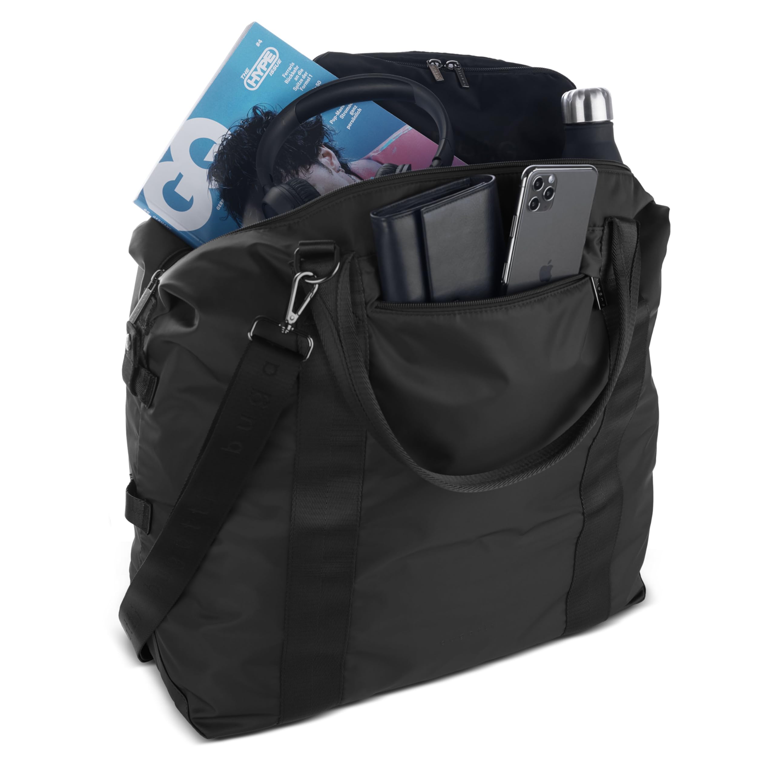 bugatti bolso shopper bolso de hombro Elia Shopper Black negro