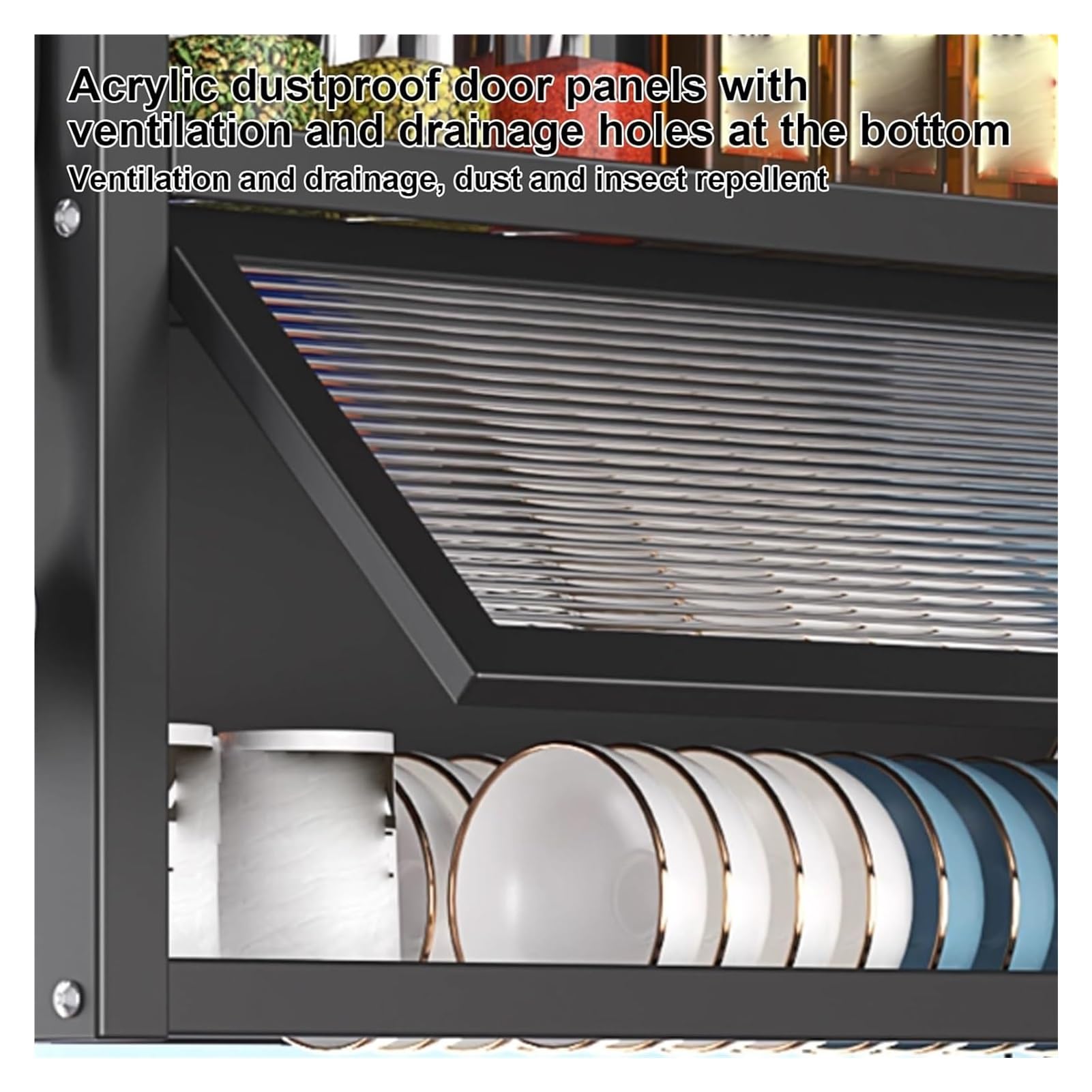 Wielofunkcyjny stojak do suszenia naczyń i ociekacz 70 cm kuchenny blat organizer na sztućce z tablicą oszczędzającą miejsce biały stojak do wydajnego suszenia naczyń