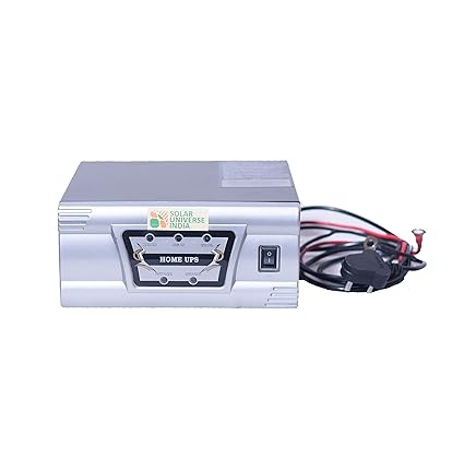 Solar Universe India 300VA (240W) Off Grid Solar Inverter with AC220V and DC12V Input, white