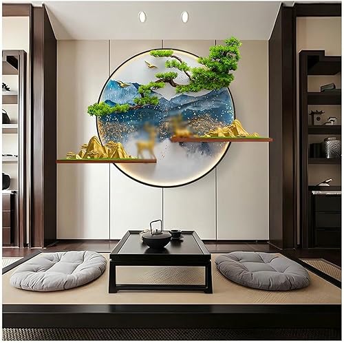 MNJVCFDS 3D Wall Art Decor, Wall Sculptures Wall Hanging Art