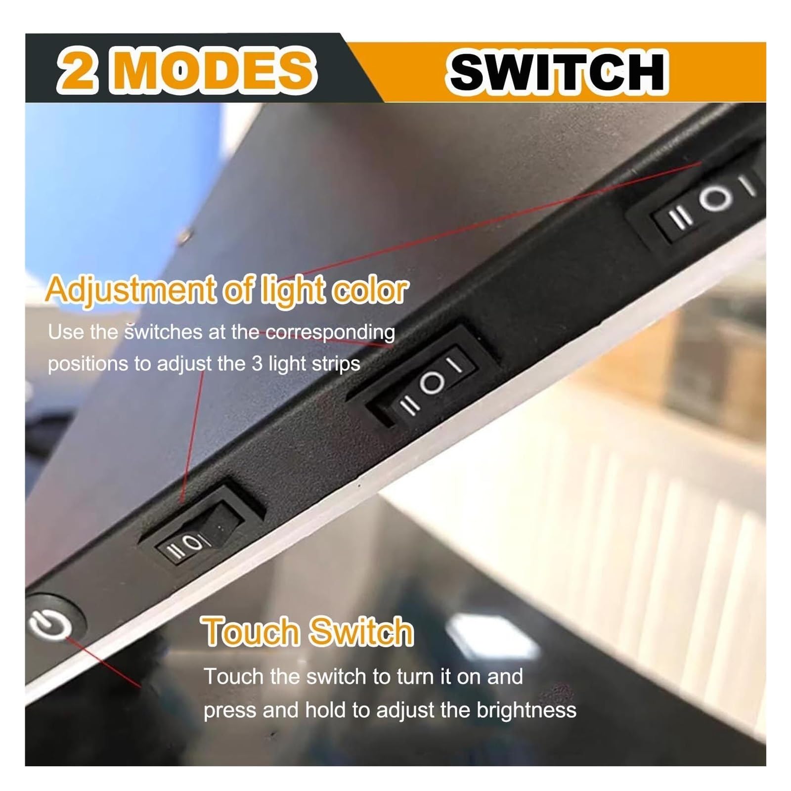 Lampada PDR per Riparazione Bozze Senza Vernice - Luci LED 6 Colori con Base a Ventosa, Luminosità Regolabile, 3 Opzioni Alimentazione (Elettrica/Portatile) Kit per Rimozione Ammaccature Auto