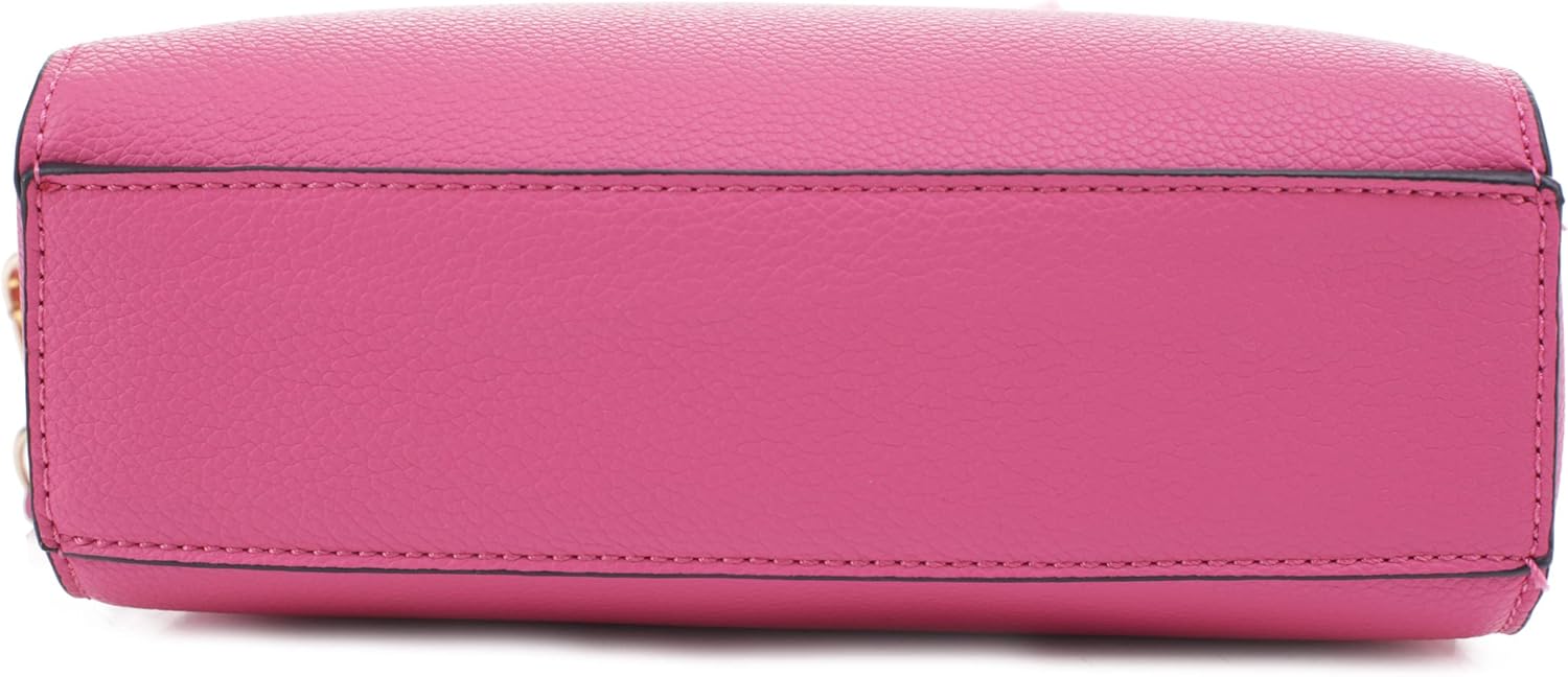 EVVE Crossbody Bags for Women Trendy Triple Zip Small Crossbody Camera Bag Purse with Wide Guitar Strap - Image 5