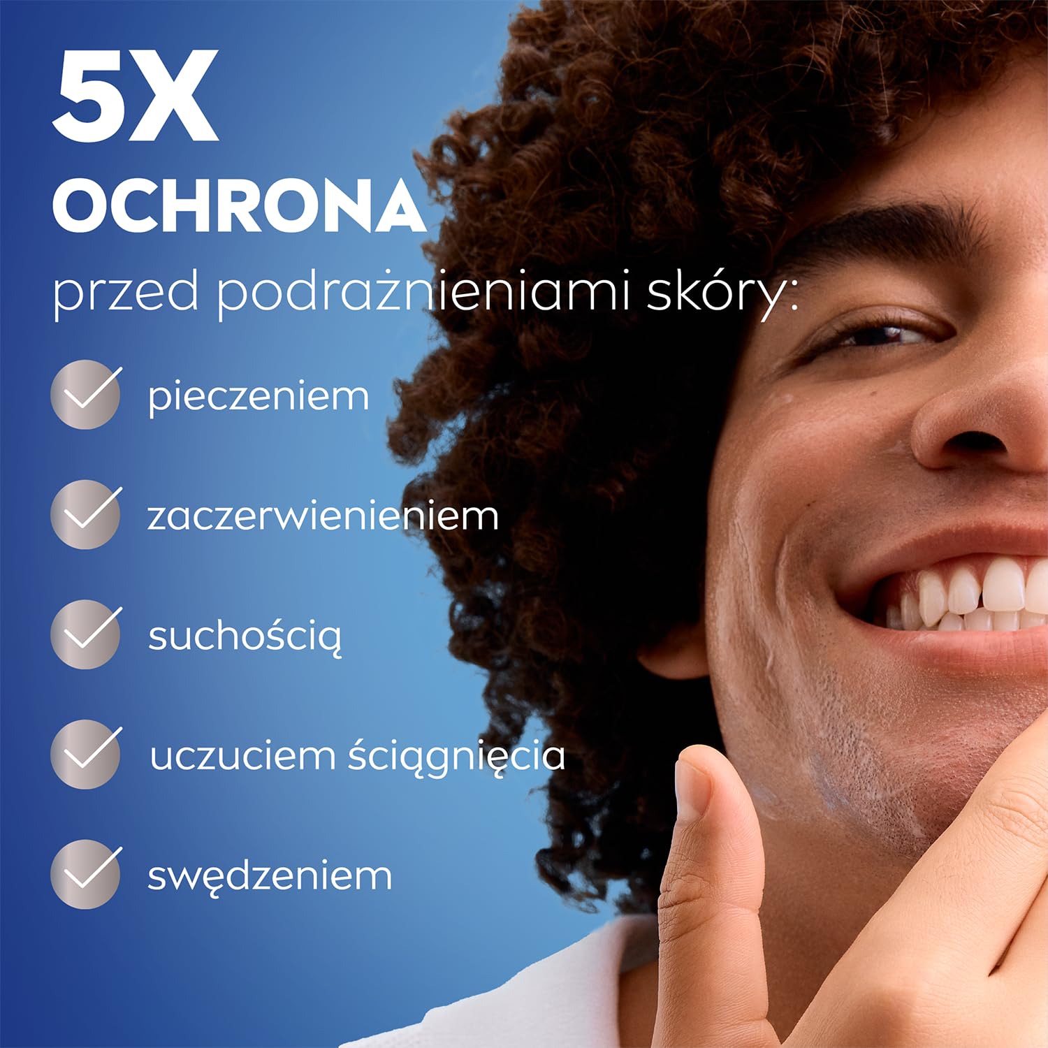 NIVEA MEN Sensitive krem nawilżający do twarzy męski – skóra wrażliwa, pantenol, witamina E – 50 ml