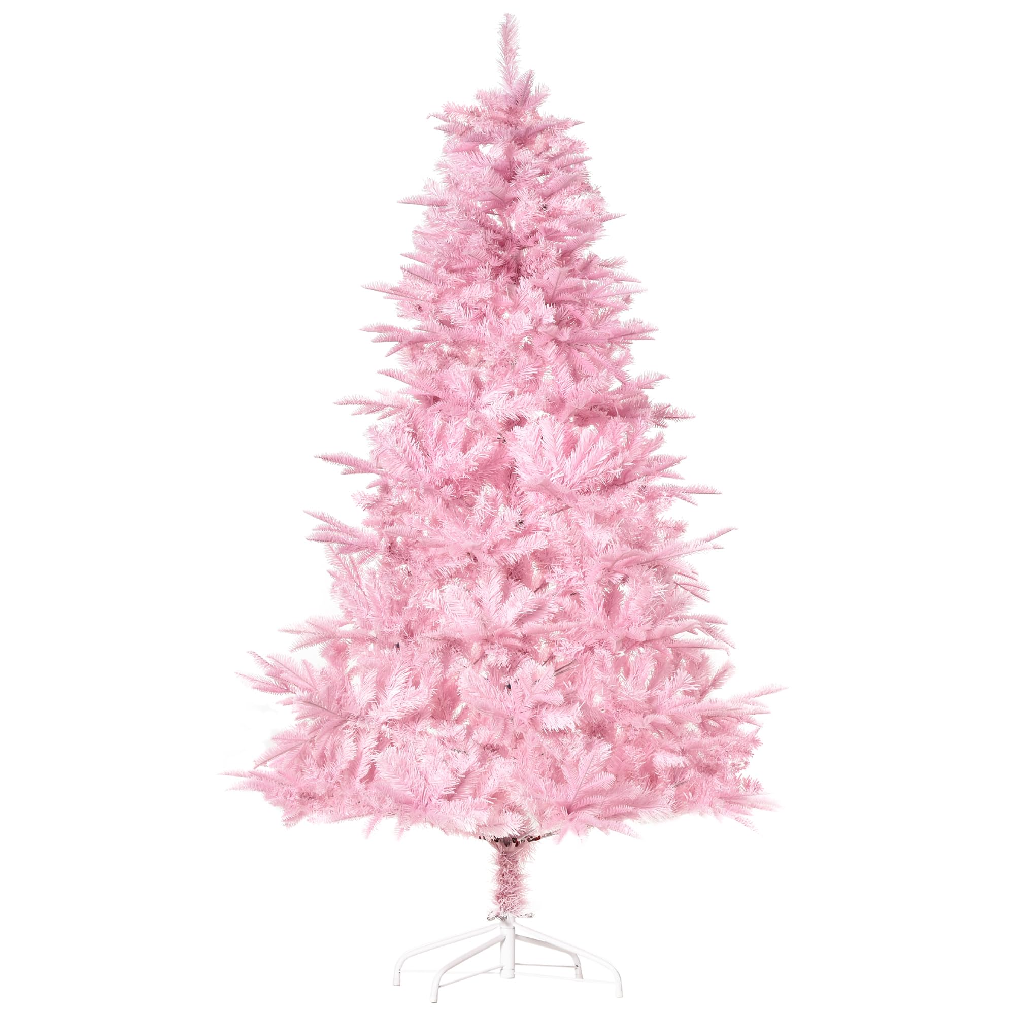 Bon Noel 6ft Artificial Christmas Tree - Automatic Open - Pink