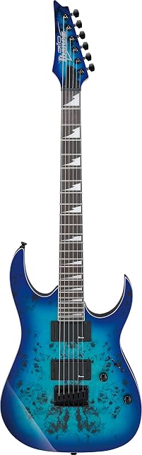 Ibanez GRGR221PA-AQB GIO Series Electric Guitar - Aqua Burst