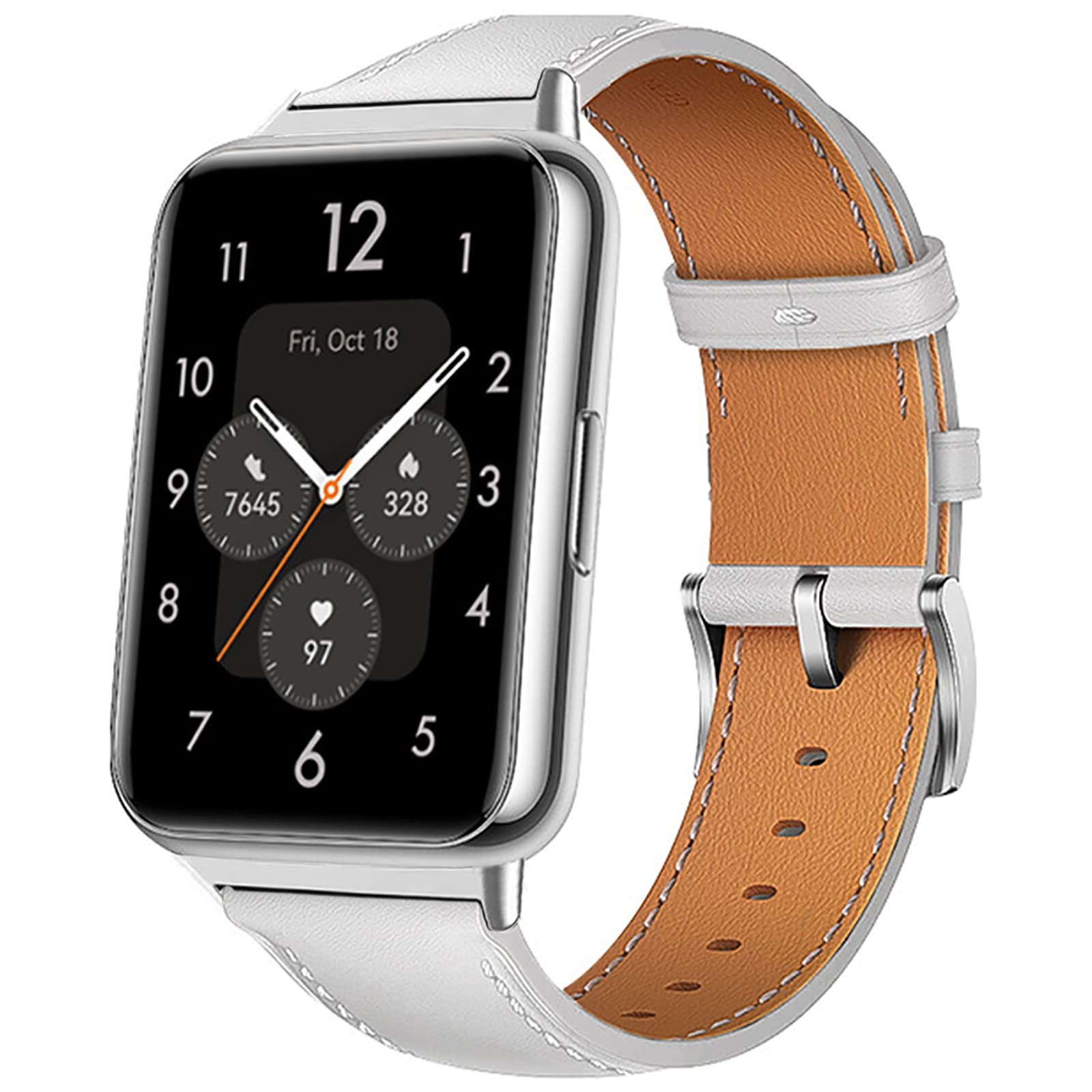 Amazon.co.jp: [Miimall] 本革バンド 対応HUAWEI WATCH Fit 2 レザー 