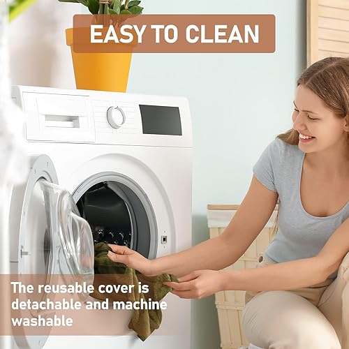 Miniatura 5 de MAXYOYO Puff Bed - Colchón plegable de piel sintética extra gruesa y larga para adultos, sofá de suelo de piel sintética con funda lavable, colchón