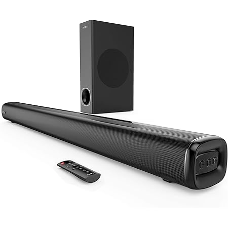 2.1 sound bar with subwoofer Clearance