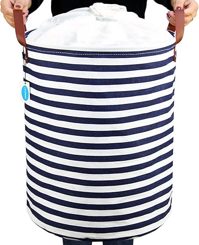 Casaphoria Cesta de lavanderĂa con cordĂłn independiente con tapa, bolsa de lona plegable ligera con asa para sala de estar, ropa sucia para Casaphoria Cesta de lavanderĂa con cordĂłn independiente con tapa, bolsa de lona plegable ligera con asa para sala de estar, ropa sucia para
