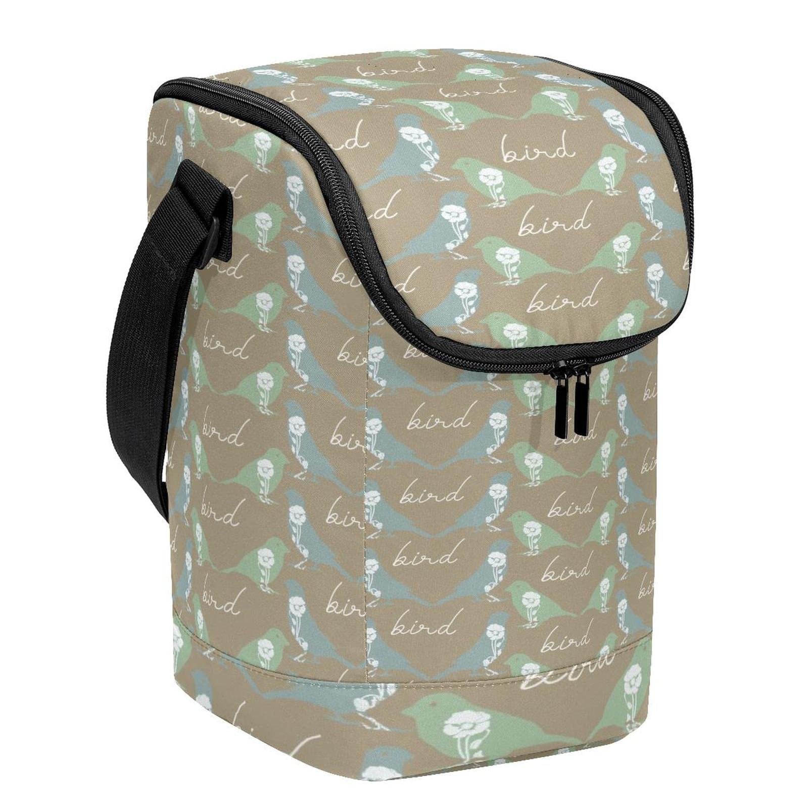 Bolsa de almuerzo térmica con diseño de animales para oficina y colegio