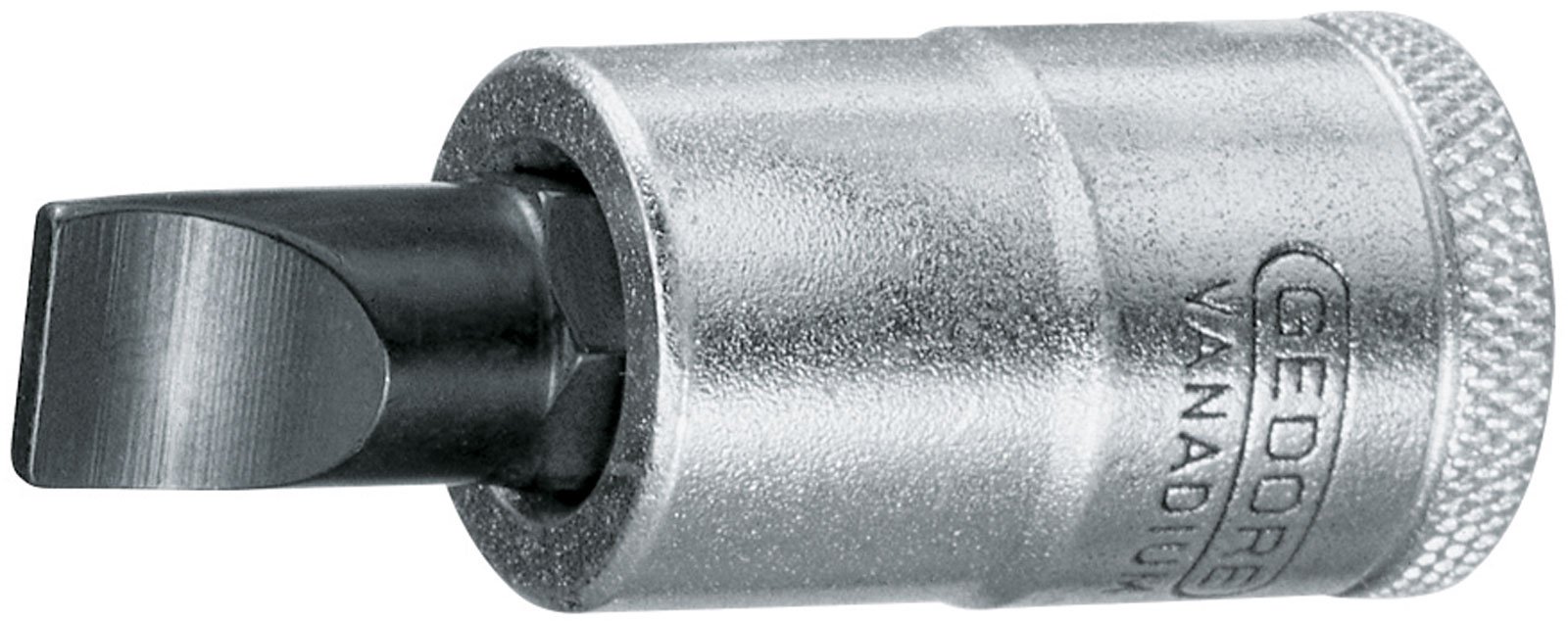 Gedore Screwdriver Bit 1/2"" Slot 18x2.5 mm