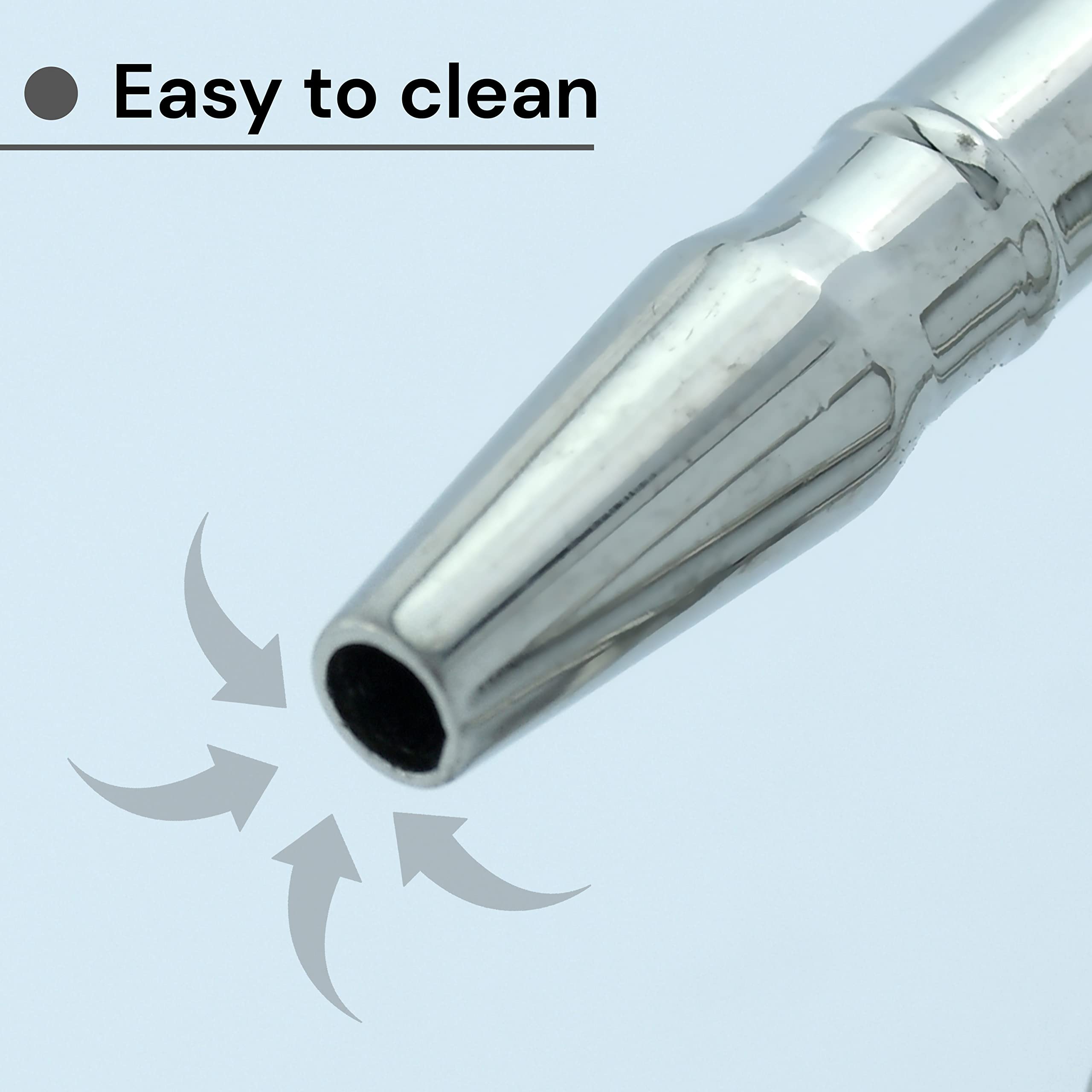 FOPS Sonda Uretrale per Uomo in Acciaio Inox Hohl Dilatatore Uretra 3,8cm ⌀7mm Sounding Maschile Sex Toy BDSM per Piacere Estremo N16-31