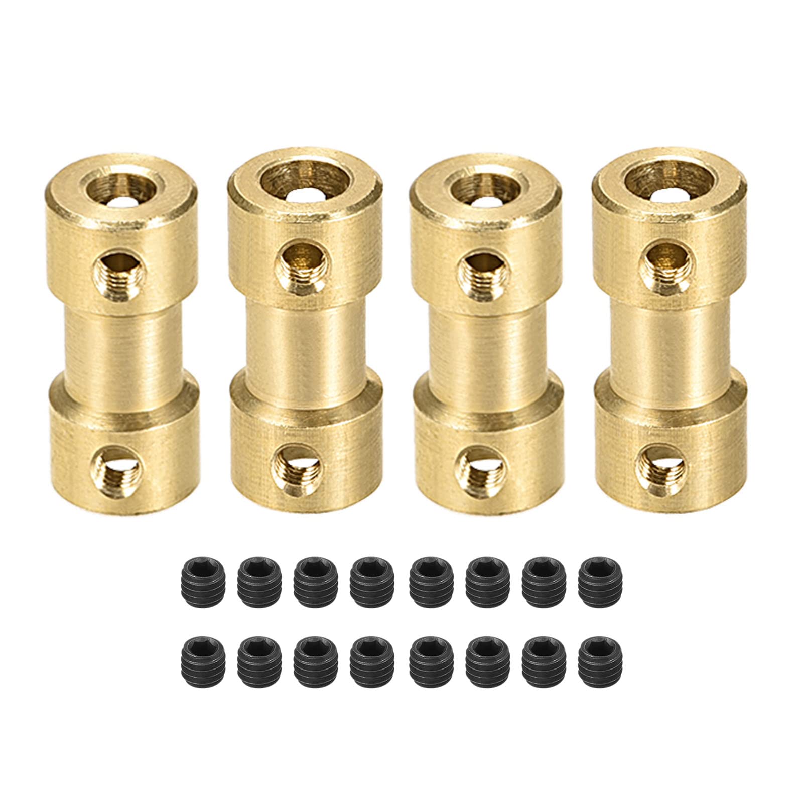 2 Uds Acoplamiento De Eje Rígido De 5 Mm A 8 Mm De Diámetro