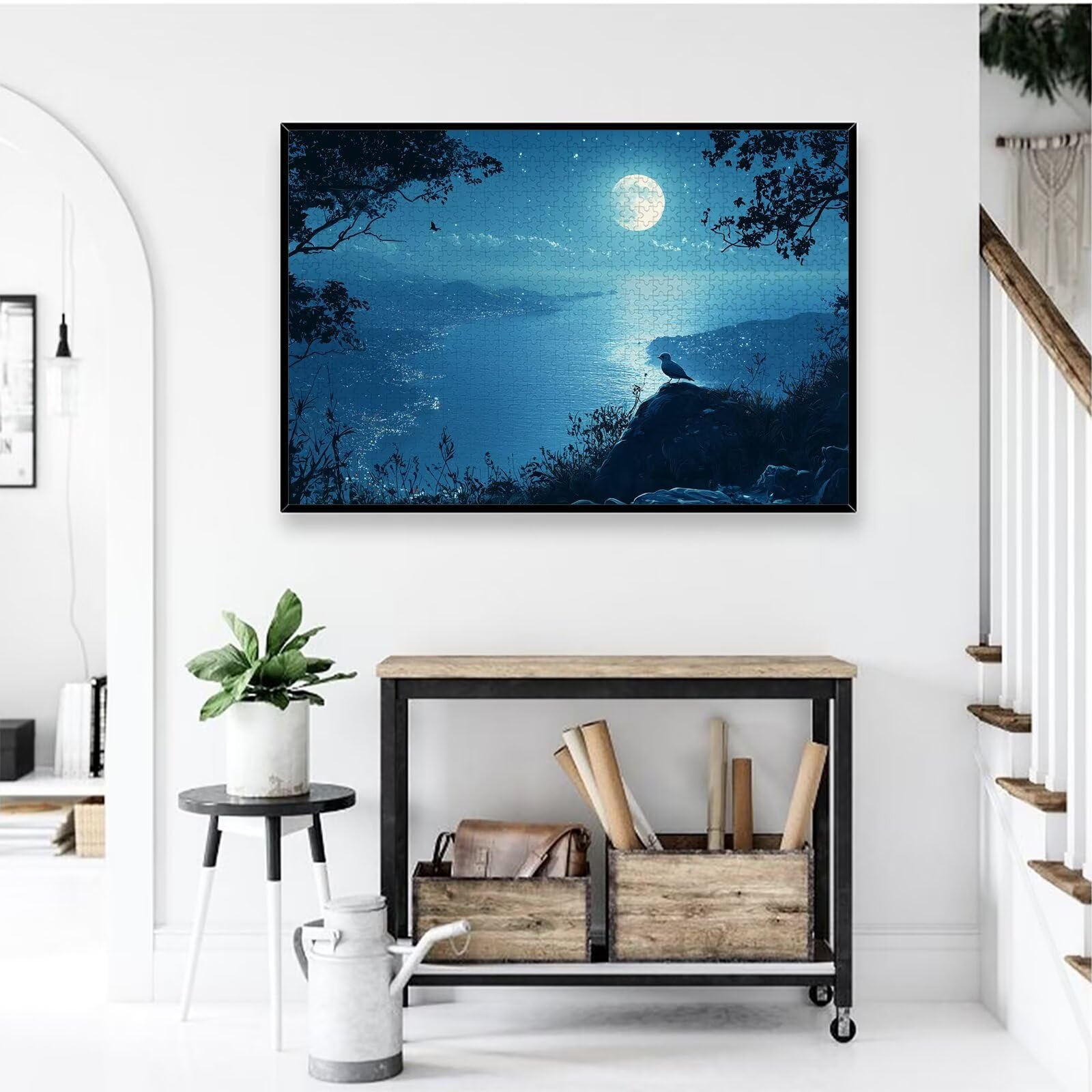 Puzzle 4000 Piezas, Puzzle Océano con Caja para Adultos, DIY Paisaje Rompecabezas Madera para Adultos, 4000 Piezas Rompecabezas Desafiante, para Decoracion Hogar, Regalo Mujer, Regalo Hombres, -1704