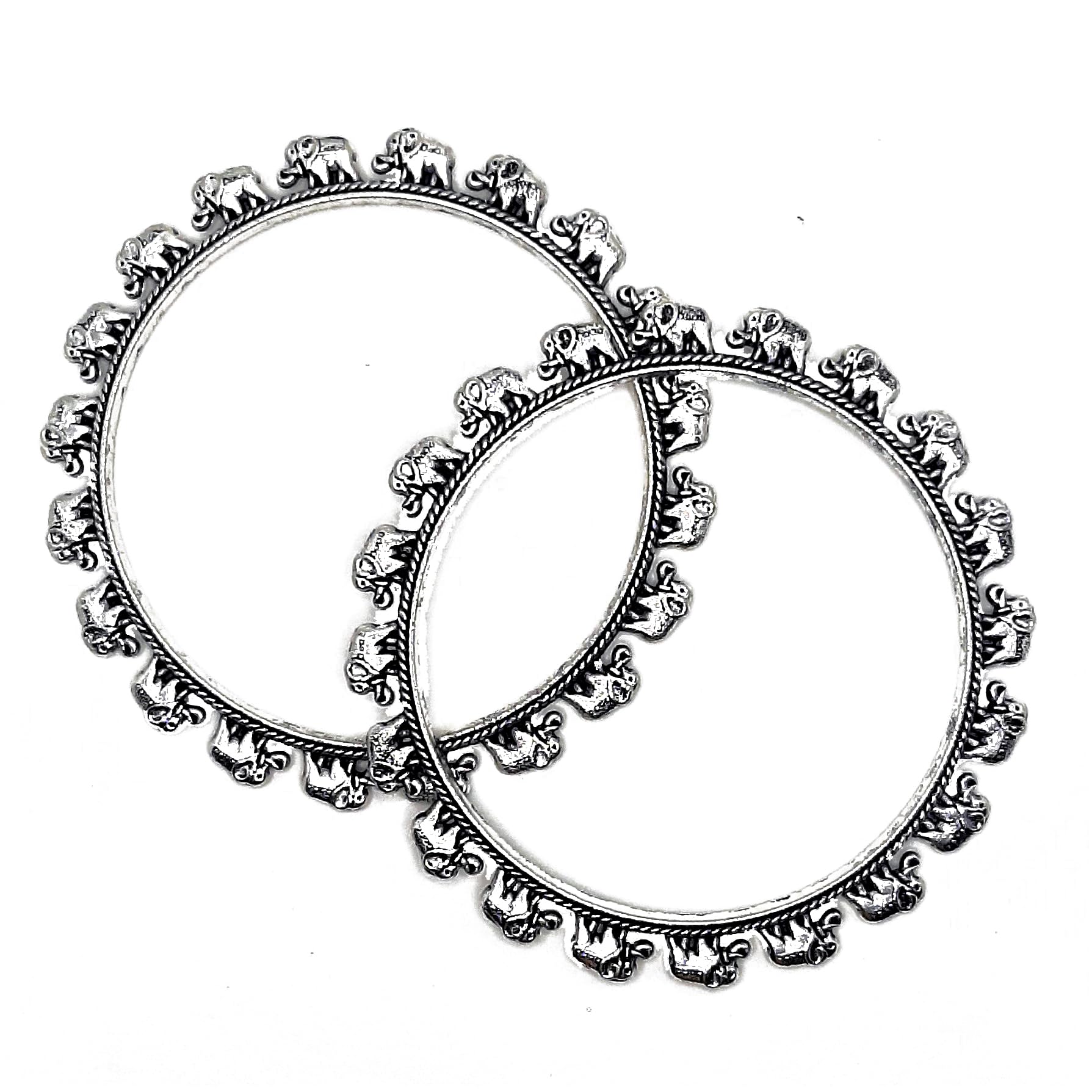 See full amazon price history chart for Privaanshi German Silver Oxidised Bangles Kada Set For Women and Girls, Elephant bangles / 2pc Privaanshi German Silver Oxidised Bangles Kada Set For Women and Girls, Elephant bangles / 2pc (B0CJCC5M2H) Amazon Price History, Amazon Price Tracker