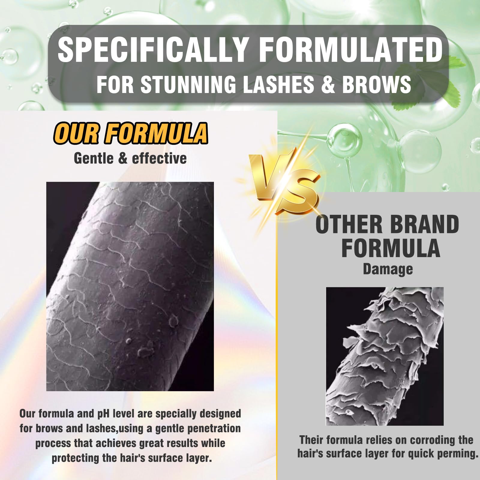2-IN-1 Kit Laminazione Ciglia and Laminazione Sopracciglia, Professional Laminazione Ciglia Kit Completo & Brow Lamination Kit for Fuller Brows & Long-Lasting Curl, At Home Salon-Quality DIY Kit