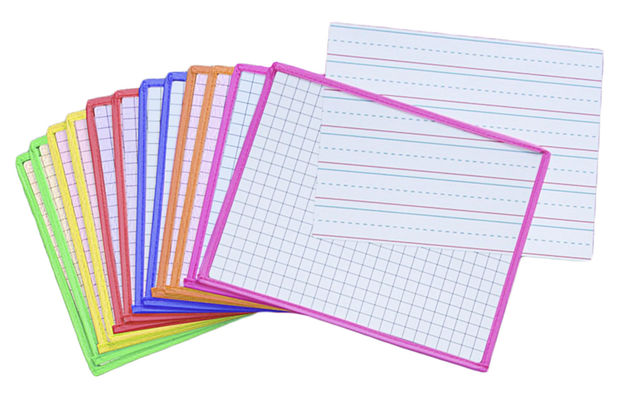 Kleenslate Adhesive Dry Erase Clear Sleeve, Pack of 12 - 1482506