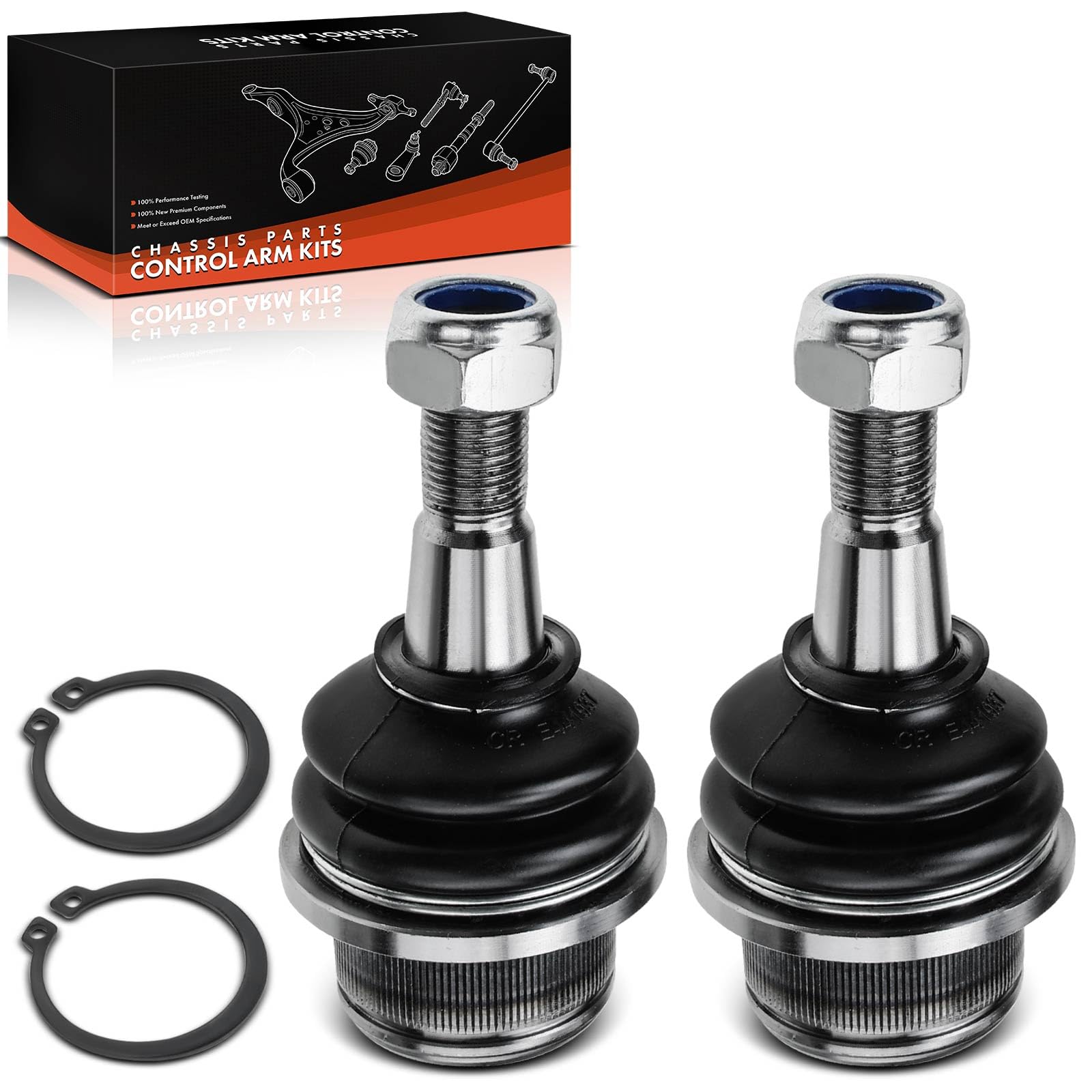 Frankberg 2x Rotule d'essieu avant inférieure 5072958AC | Compatible avec: Extended Cab Pick-up,1500 Crew Cab Pick-up DT,,1500 Extended Cab Pick-up DT,
