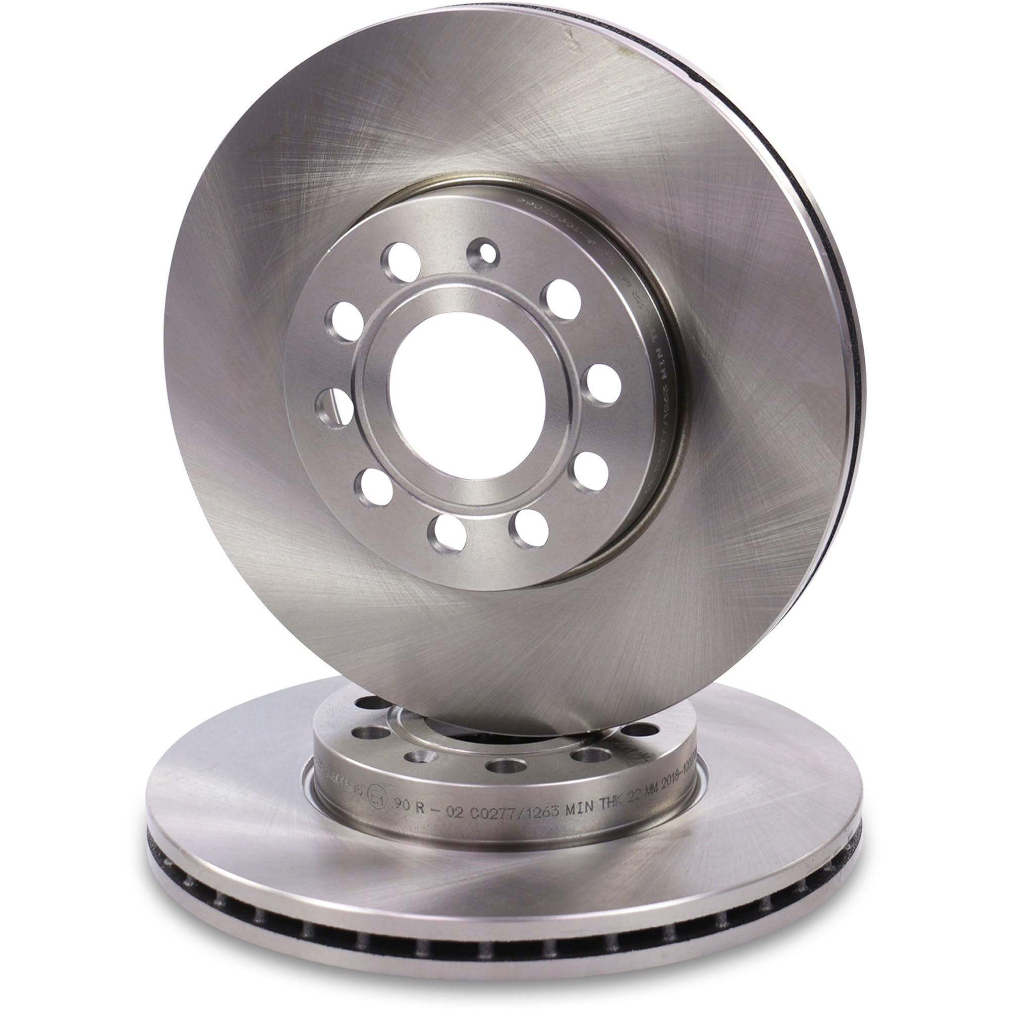 ATEC Germany Juego de frenos eje delantero incl. discos de freno Ø 288 mm | Compatible con: Audi A3, A3 Cabriolet, A3 Sportback, Seat Altea, Altea, XL, LEON, Toledo III, Skoda Octavia III