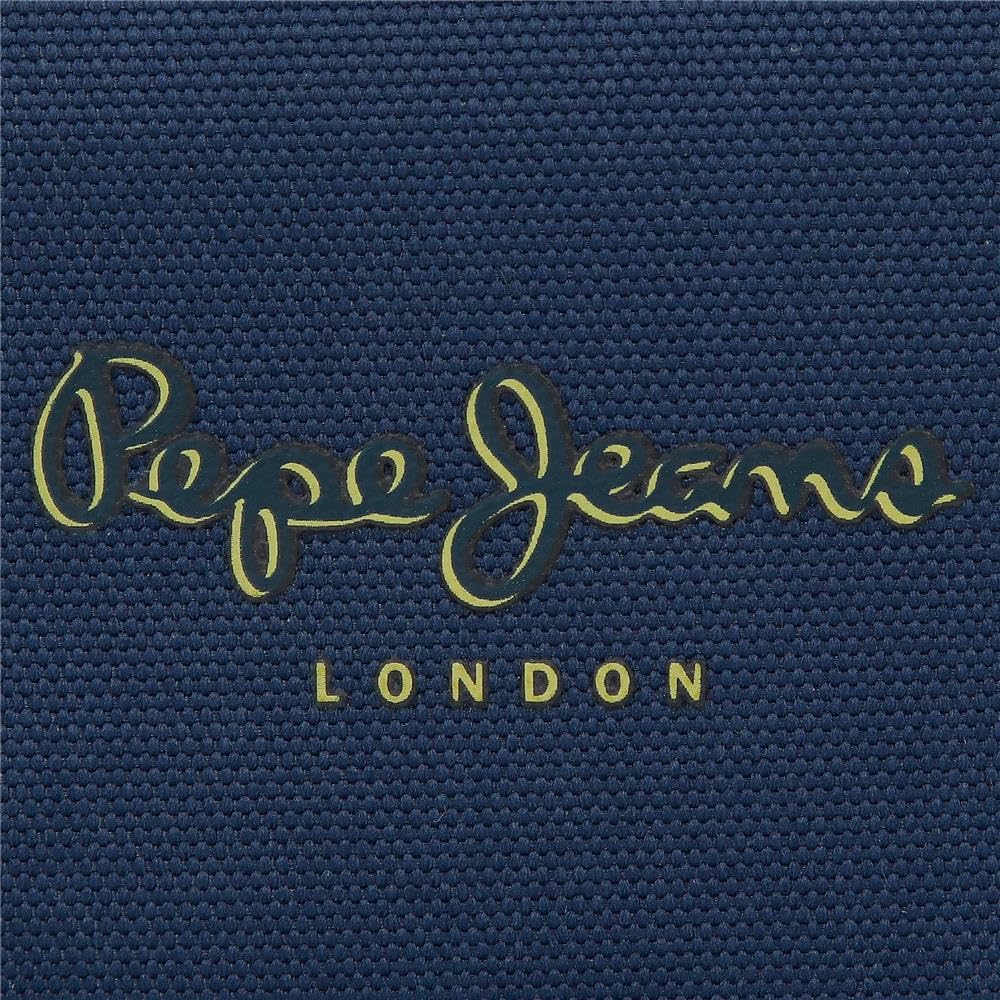 Pepe Jeans Arwyn riñonera, Bandolera, Khaki y Azul Varios Compartimentos, Poliéster con Detalles en Piel Sintética, de Joumma Bags