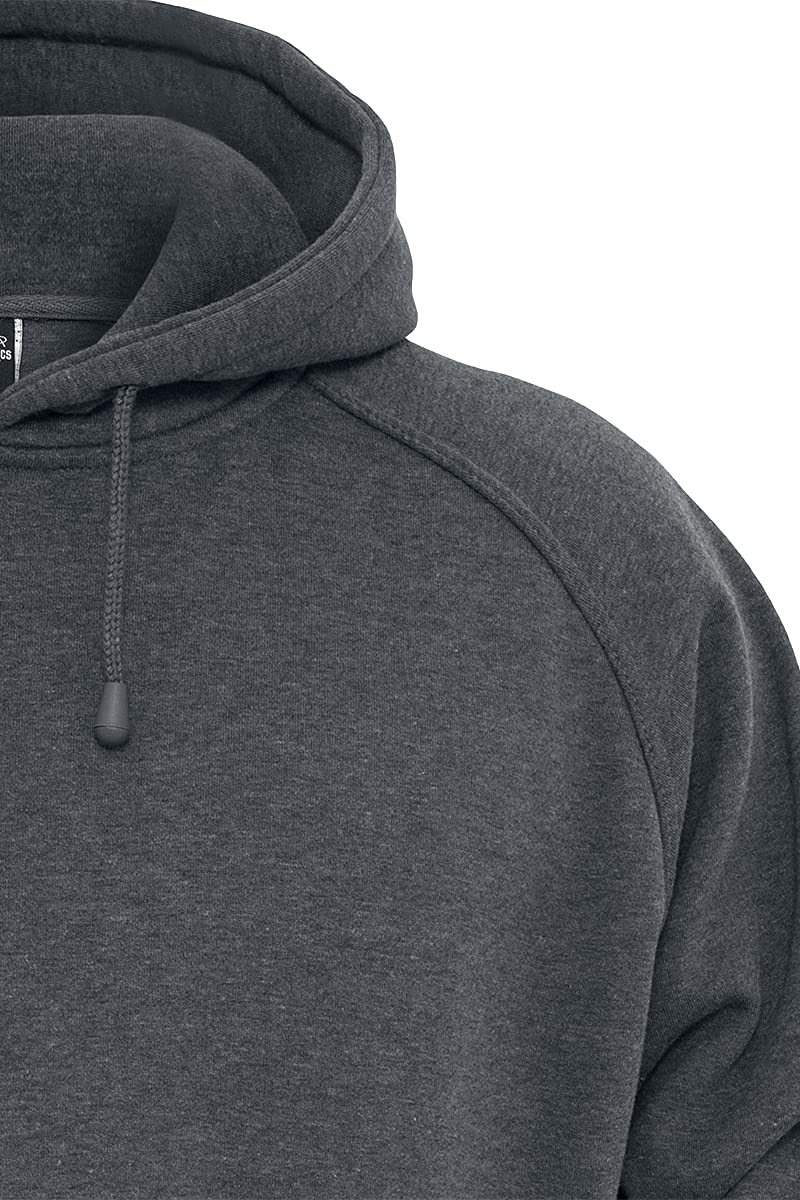 Urban Classics Men's Blank Hoody Jumper, Charcoal, M - Image 3