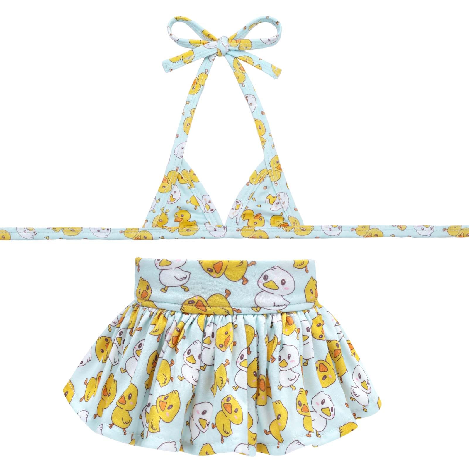 CuteBone Dog Bikini Dress, Stylish Swimsuit Costume for Small Dogs, Comfortable &amp; Adjustable Puppy Bathing Suit, Soft Outfit Pet Apparel for Beach, Pool and Summer Fun DB38S