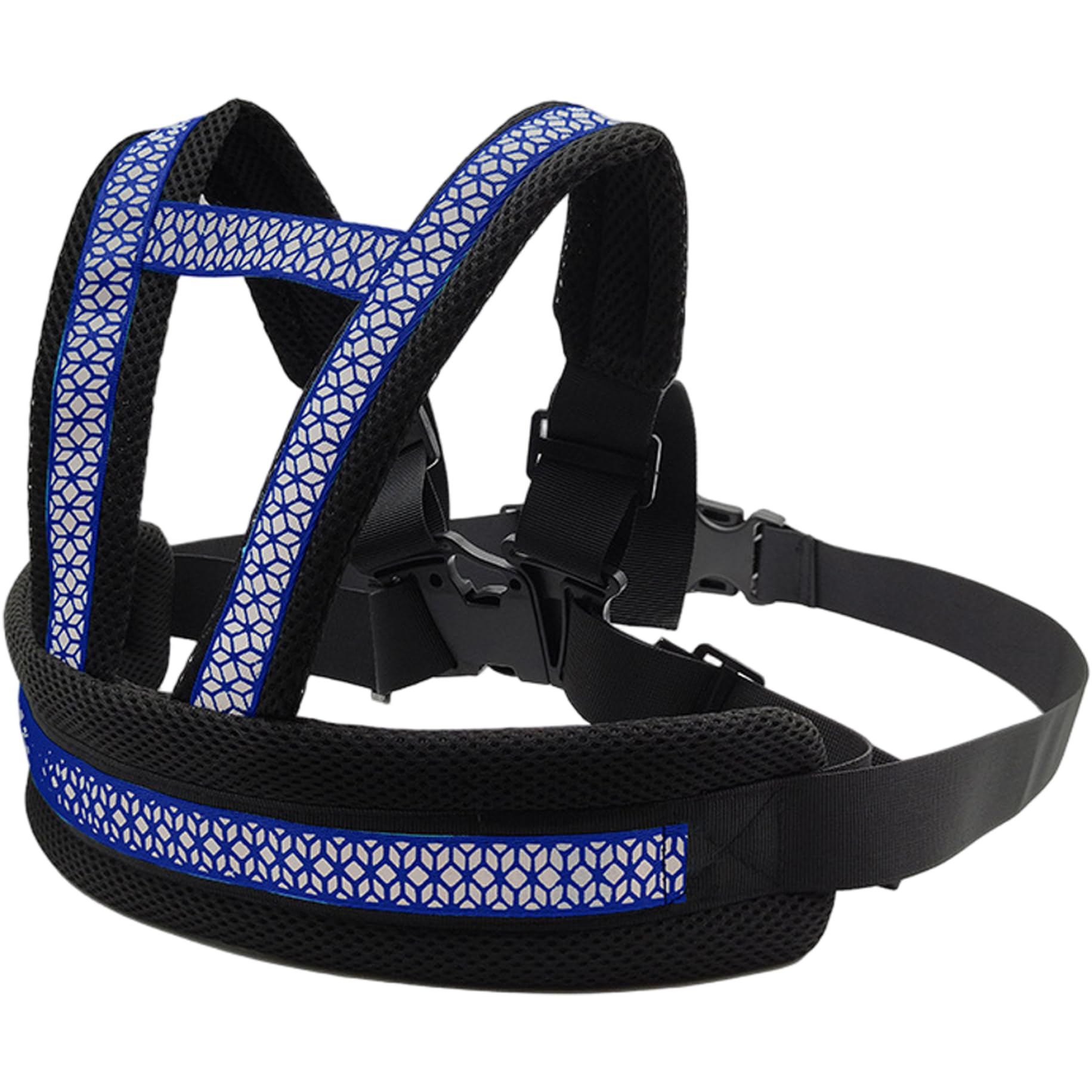 Motorcycle Harness for Kids, Adjustable & Anti-Fall Toddler Leash with Reflective Strips & Safety Handles, Breathable Safety Harness with Buckle, Removable Kids Leash for Age 2-12 Child
