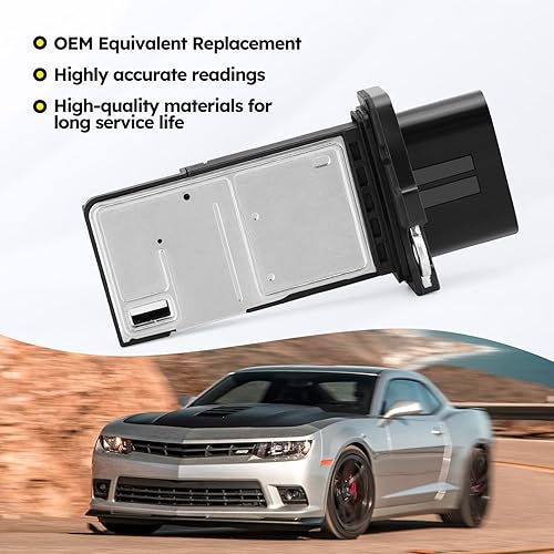 Miniatura 2 de Medidor de flujo de aire masivo Sensor MAF apto para 06-16 Buick 06-11 Cadillac 05-14 Chevrolet 06-12 GMC 08-10 Hummer 06-08 Isuzu 05-10 Pontiac