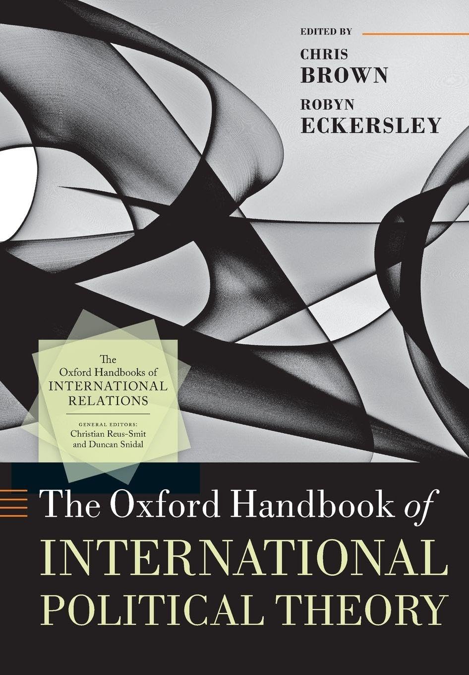 OXFORD HANDBOOK OF INTERNATIONAL POLITICAL THEORY OHBK PAPER