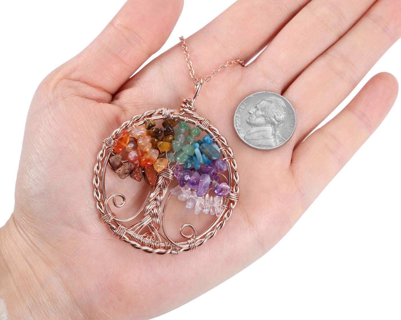 Buy JSDDE 7 Chakra Crystal Tree of Life 