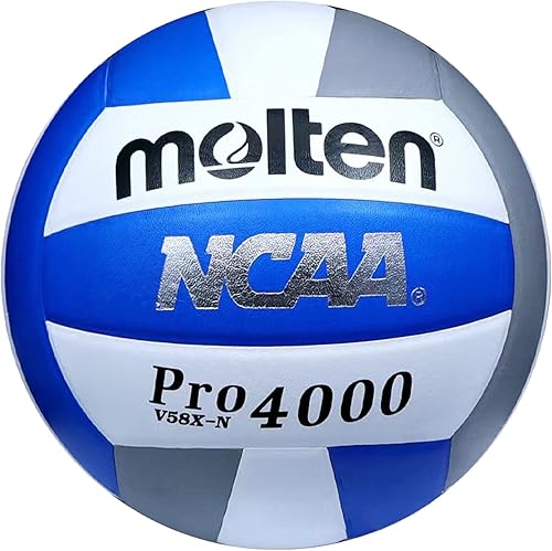 Miniatura 1 de Voleibol fundido Pro4000Molten V58X-N Voleibol  Voleibol interior y exterior tamaño 5 - Asociación Nacional de Atletismo Colegiado Designado Voleibol