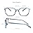 VisionGlobal Blue Light Blocking Glasses for Women/Men, Anti Eyestrain, Computer Reading, TV Glasses, Stylish Square Frame, Anti Glare(Clear Blue,+5.75 Magnification)